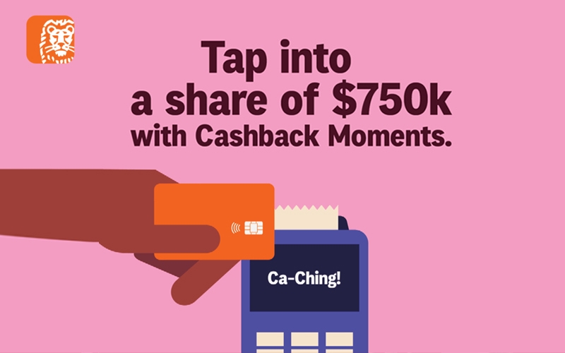ING Cashback Moments instant win Australia 2025