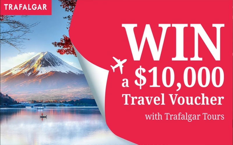 Channel 10 Promotion: Win A $10k Trafalgar Travel Voucher