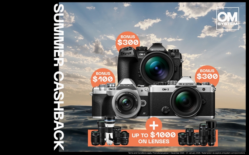 M Digital Solutions Promotion: Om-1 Mark Ii Cashback Promotion 2026