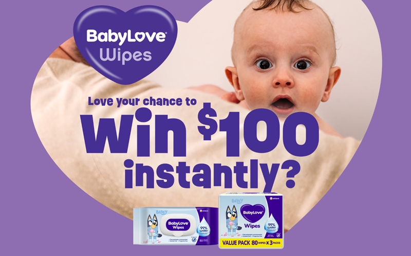 Unicharm Australasia Promotion: Babylove Wipes 2026
